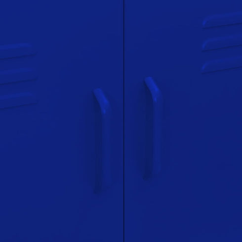 Lady Jillian -  Storage Cabinet Navy Blue 80x35x101,5 cm Steel - Model 1